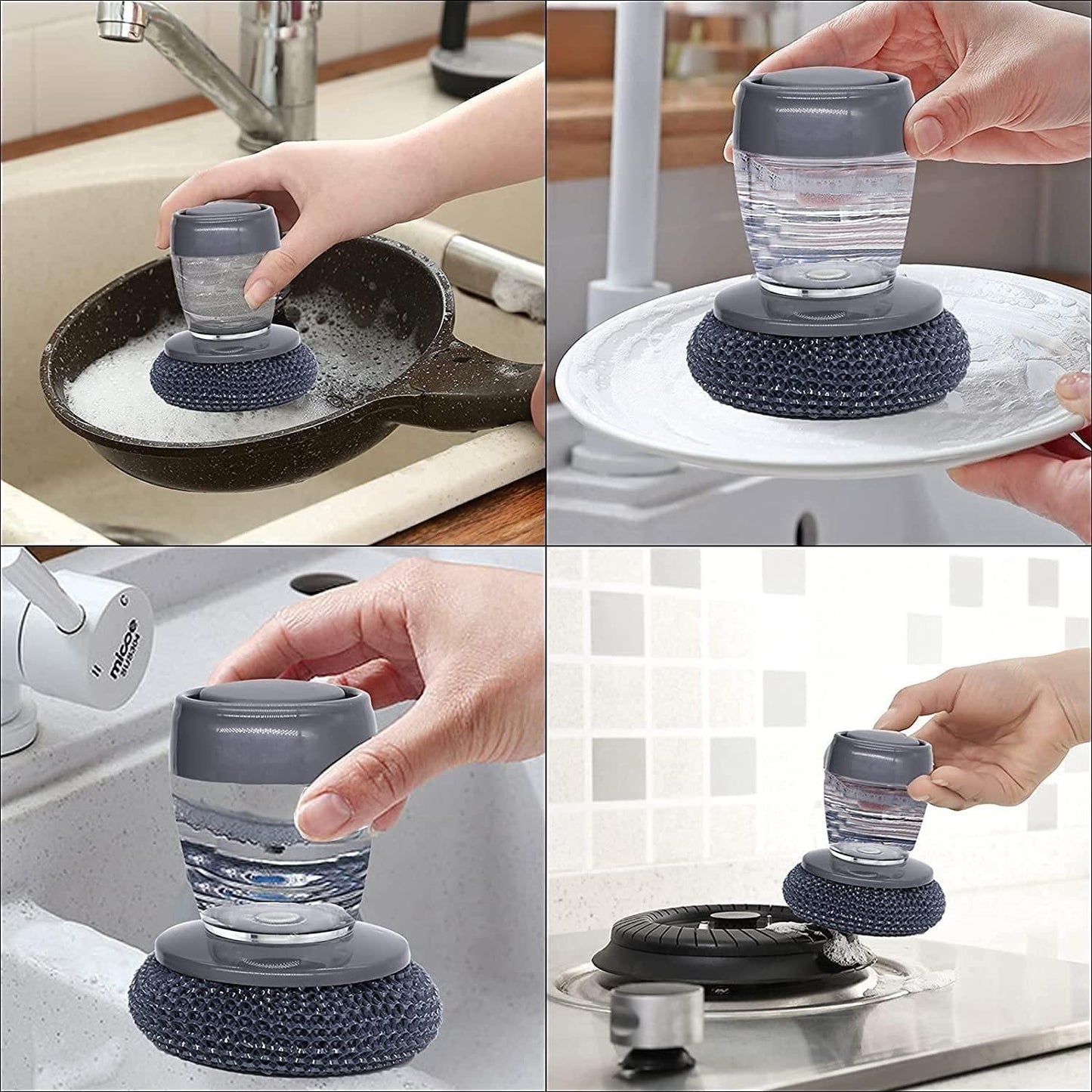 Press Soap Scrubber – Buy 1 Get 1 Free Offer