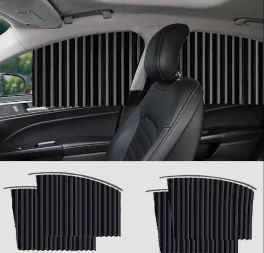premium magnetic car window curtain