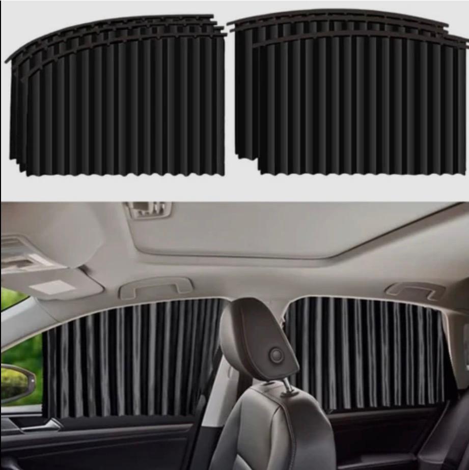premium magnetic car window curtain